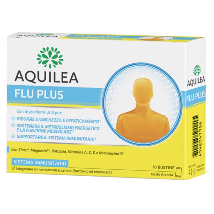 AQUILEA FLU PLUS 10BUST S/G/ZIN/