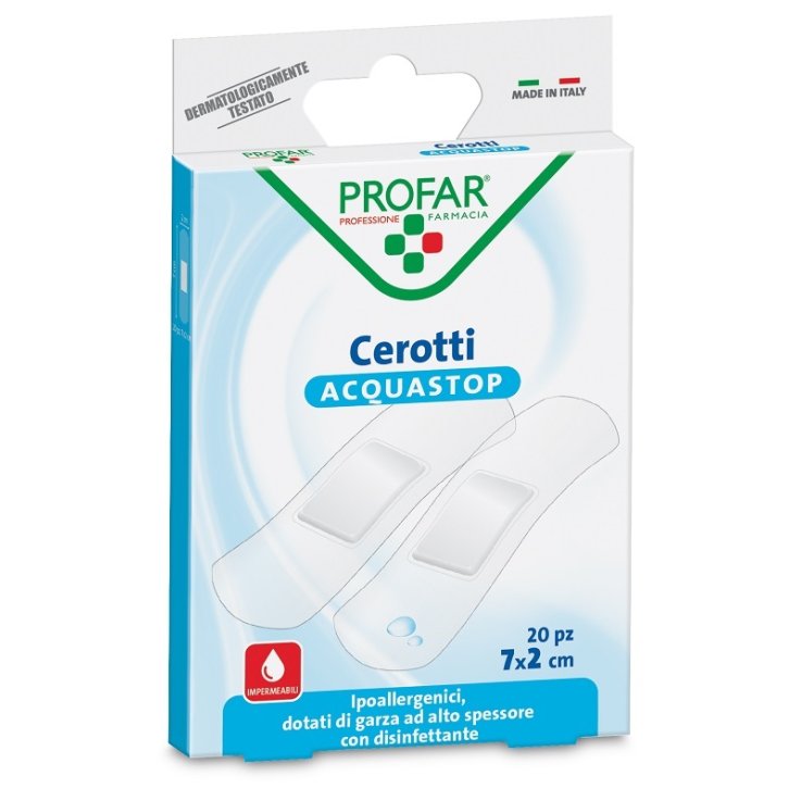PROFAR CER ACQUASTOP 7X2CM 20P