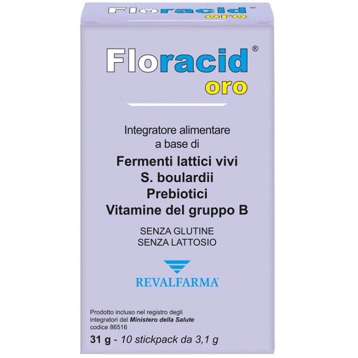 FLORACID OROSOLUBILE 10STICK