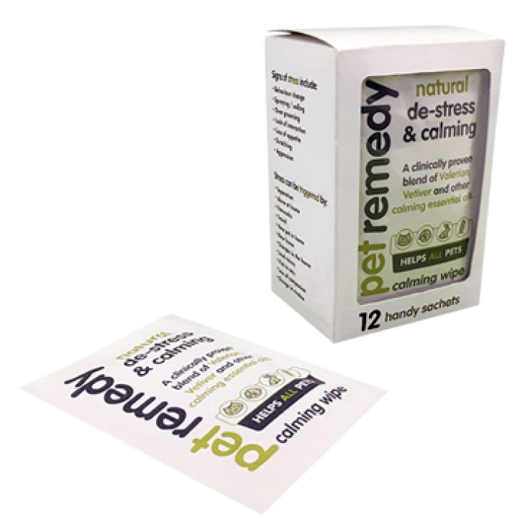 V SALVIETTE PET REMEDY RILASSANT