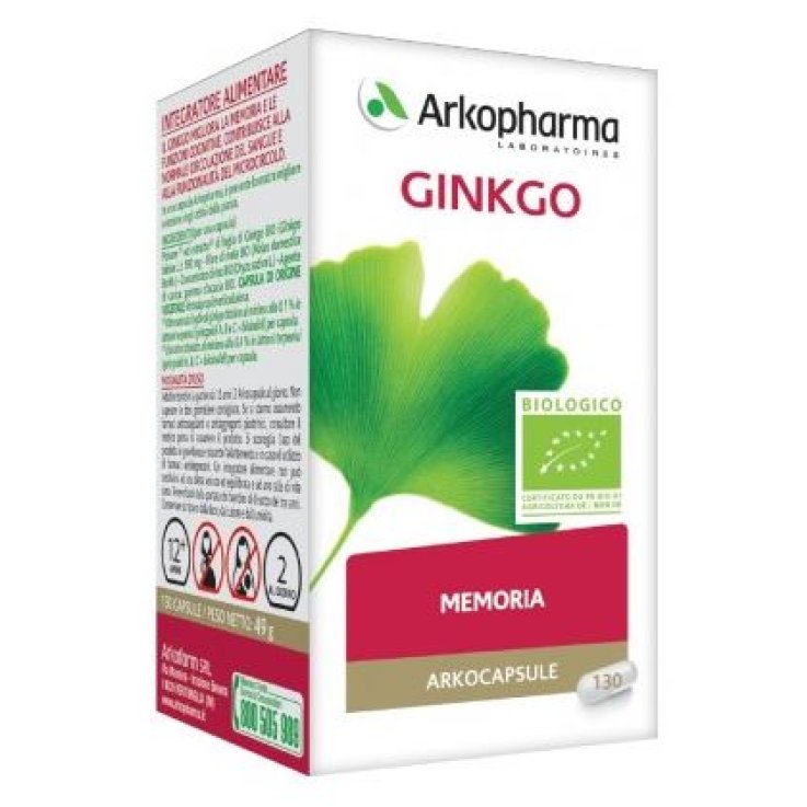 ARKO GINKGO BIO 130CPS(AD/BB 12A