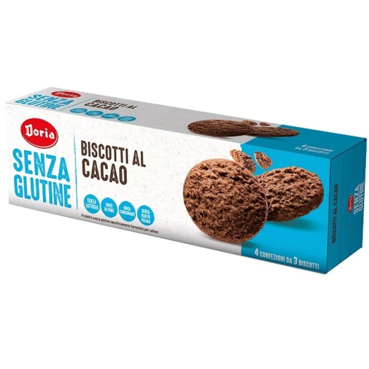 DORIA BISCOTTI CACAO 4PZ