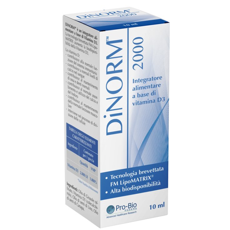 DINORM VIT.D3 2000 GOCCE 10ML