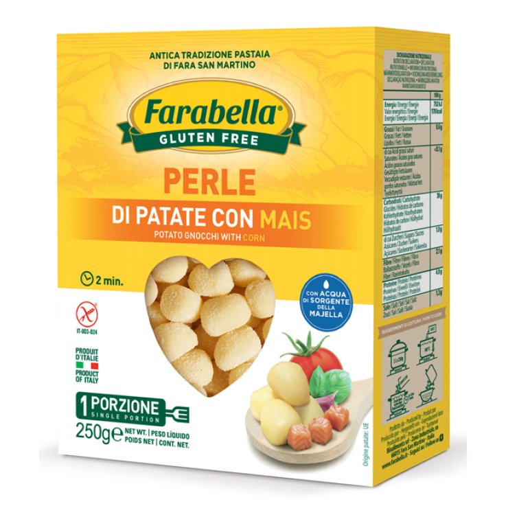 FARABELLA PERLE PATATE/MAIS 250G
