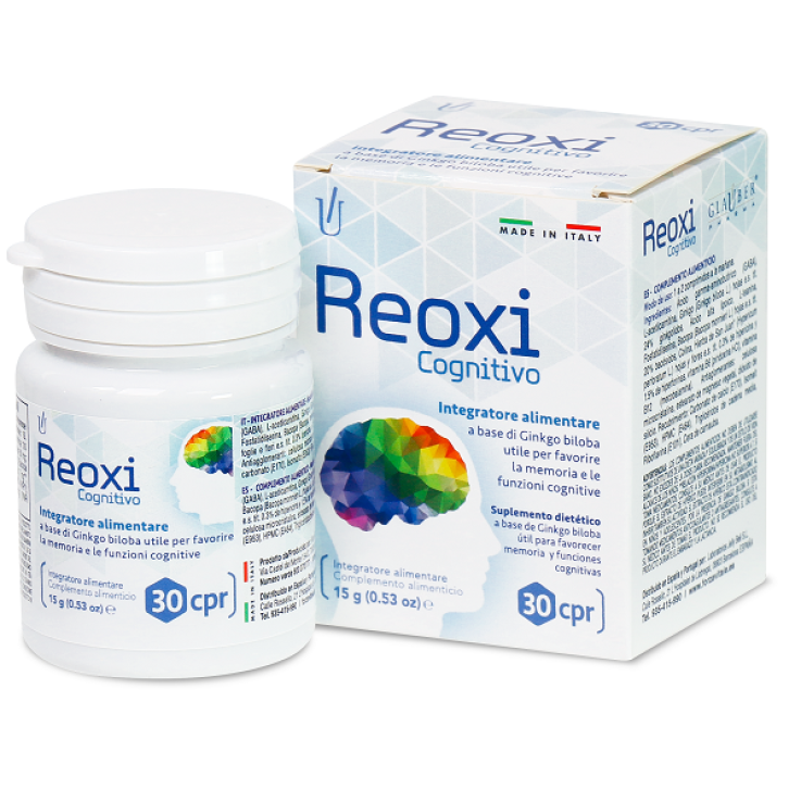 REOXI COGNITIVE GLAUBER 30CPR