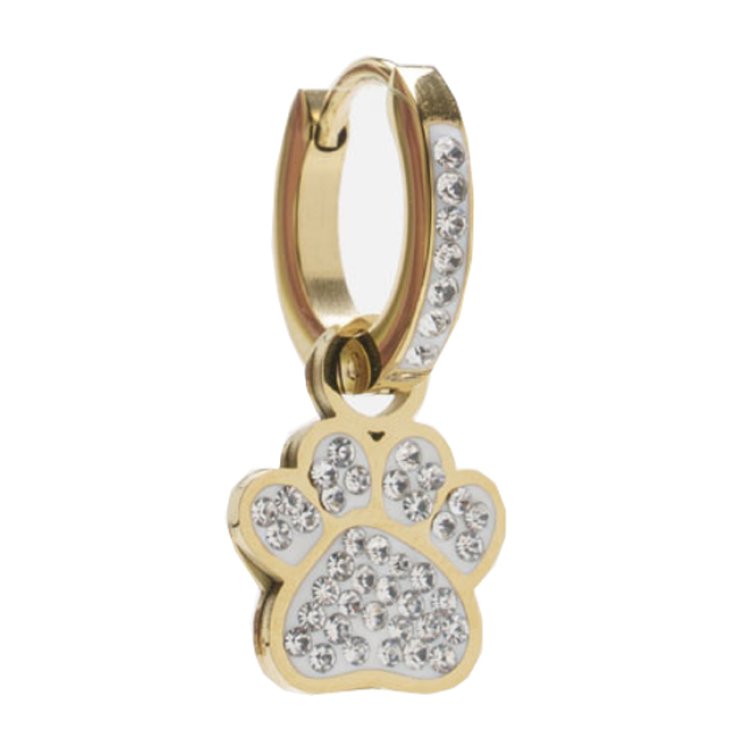 ORECCHINO HOOP ZAMPA GOLD