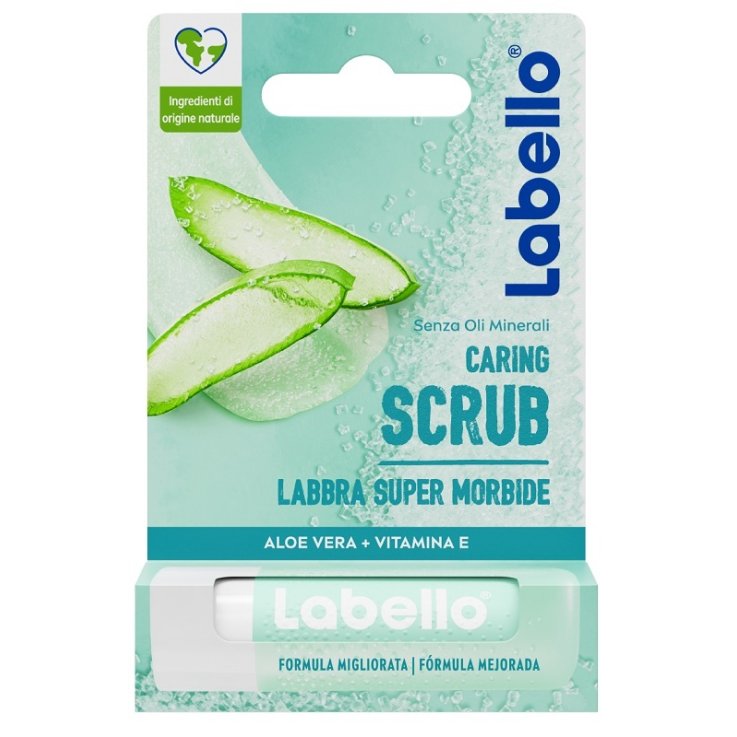 LABELLO STICK SCRUB ALOE  4,8GR