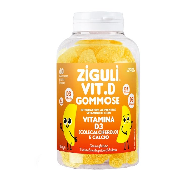 ZIGULI VIT D 60 CARAM.GOMM 180GR