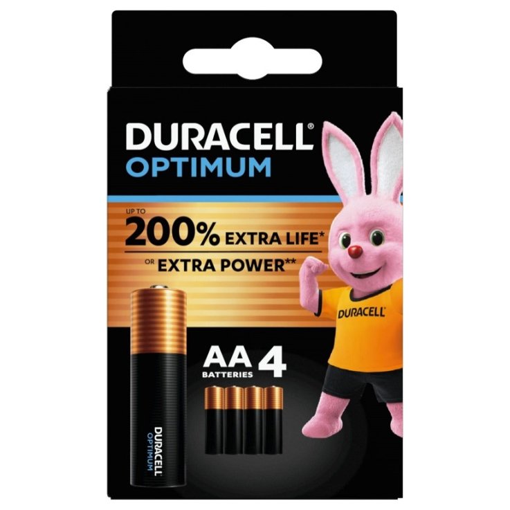DURACELL PILE OPTIMUM AA B4 4PZ