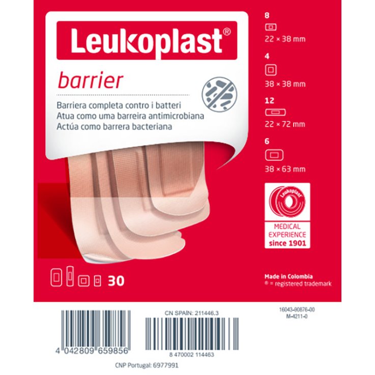 LEUKOPLAST BARRIER IMP.MISTI 30P