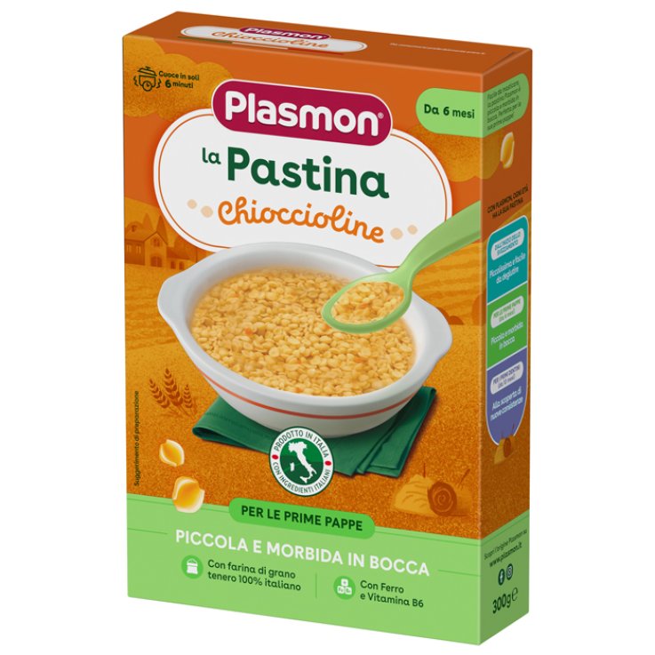 PLASMON PASTA CHIOCCIOLINE 300GR