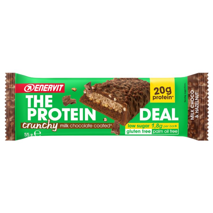 ENERVIT PROT DEAL MILK CHOCO/HAZ