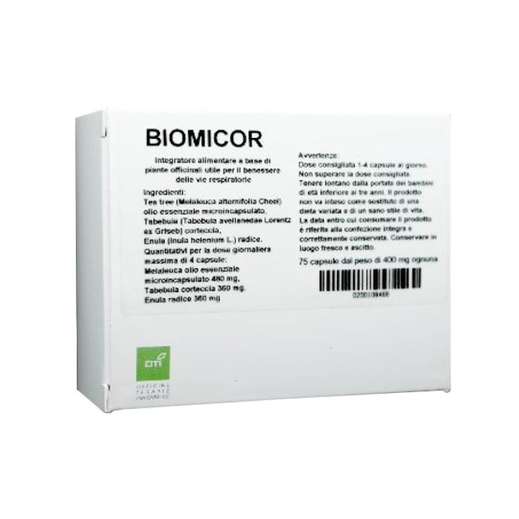 BIOMICOR 75CPS 400MG