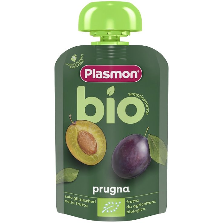 PLASMON PRUGNA BIO POUCHES 100GR