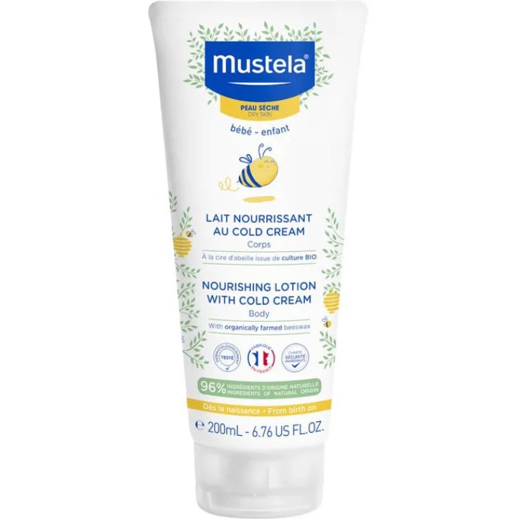 MUSTELA BEBE LATTE NUTR.COLD CRE