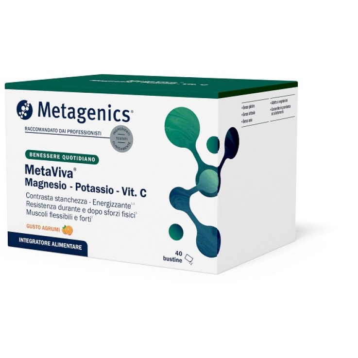 METAVIVA MG K VIT C 40BST
