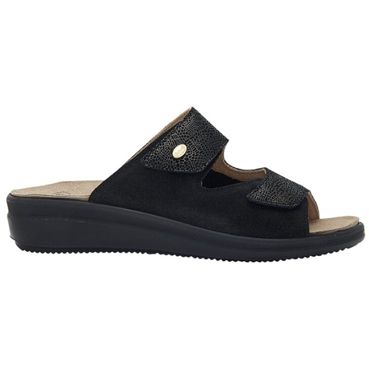 ANTONIA ELASTIC SUEDE W BLK 41