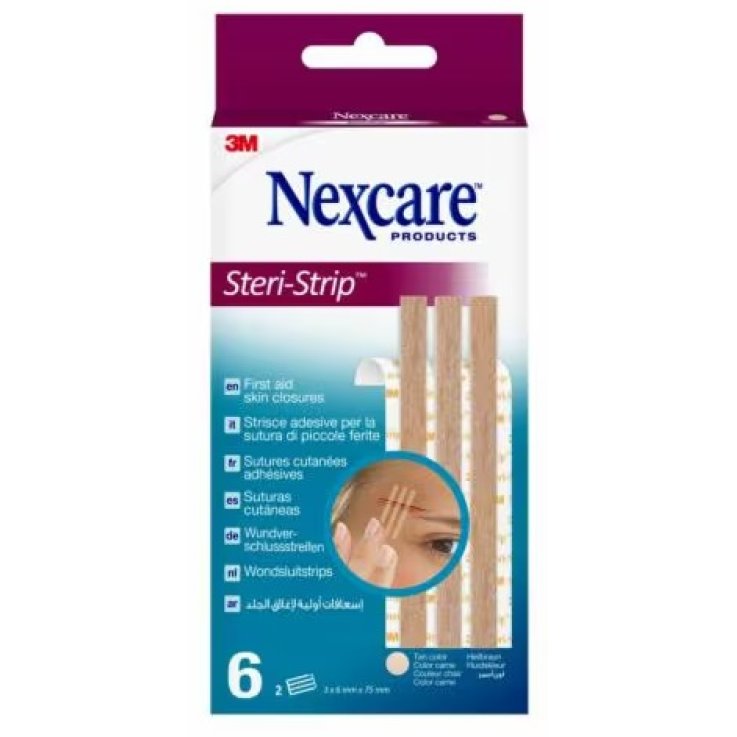 STERI STRIP SKIN 06X75MM 6STRIS(