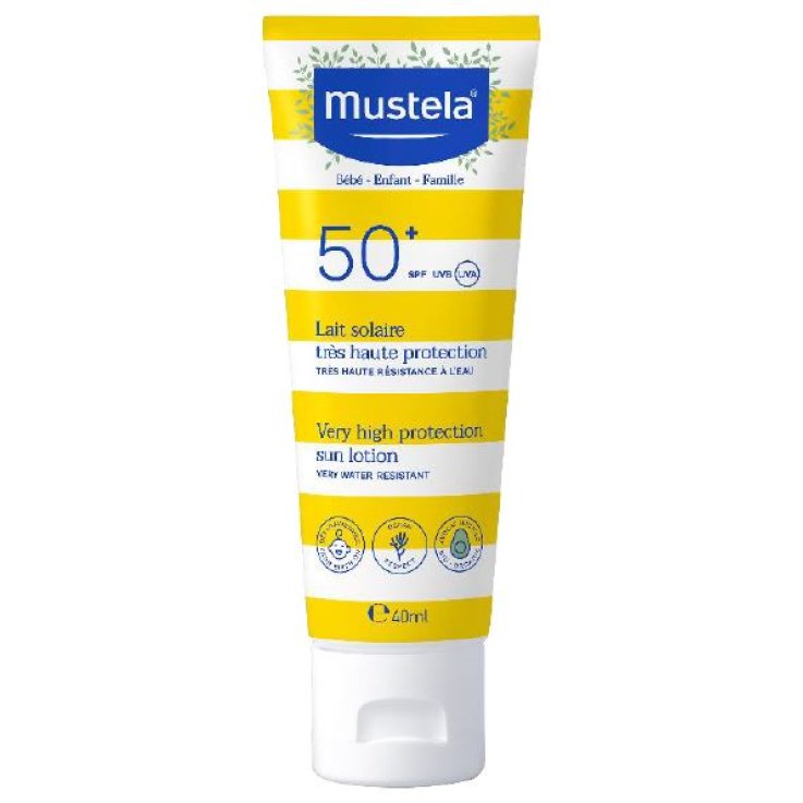 MUSTELA SOL.FP50+ LATTE 40ML TUB