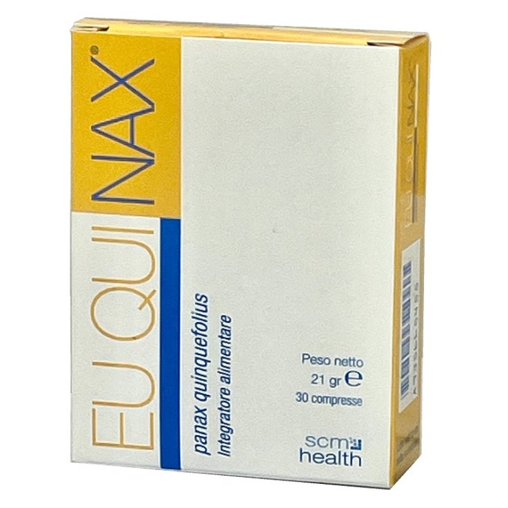 EUQUINAX 30CPR(PANAX QUINQUEF)