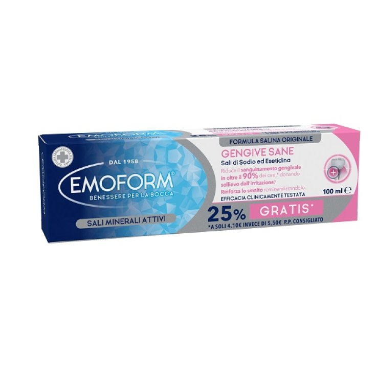 EMOFORM GENGIVE SANE DENTIFRICIO QUOTIDIANO PER SANGUINAMENTO GENGIVALE 100 ML