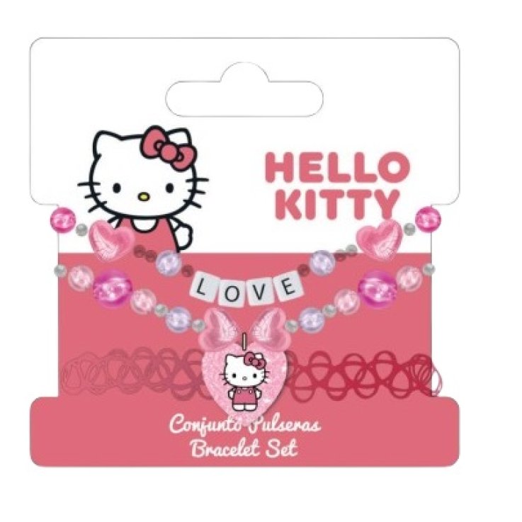 BRACCIALI HELLO KITTY SET 3PZ
