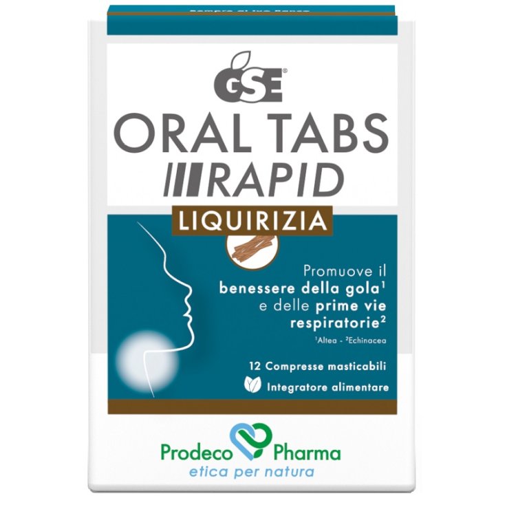 GSE ORAL TABS RAPID GOLA 12CPR L