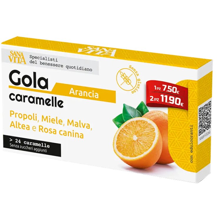 SANAVITA GOLA ARANCIA 24CARAM (S