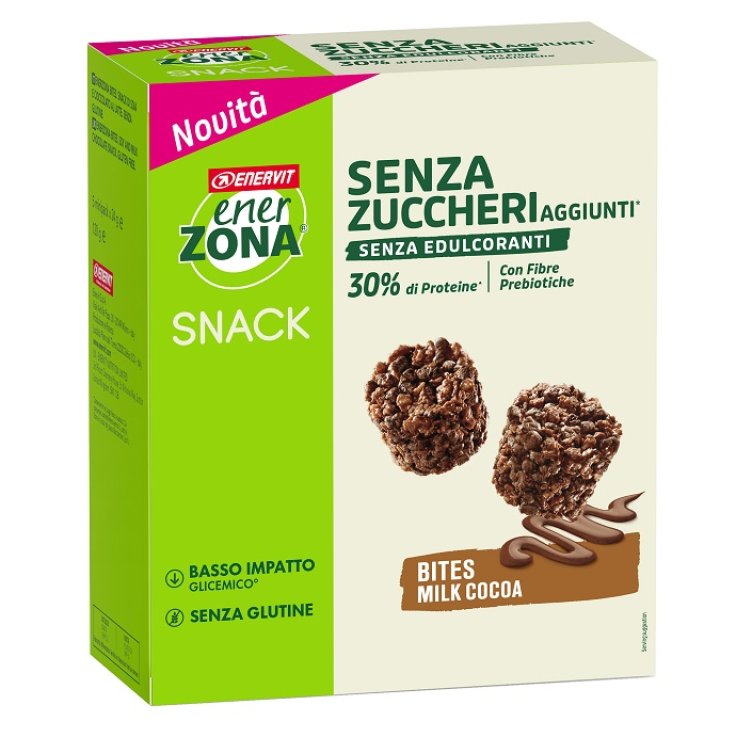 ENERZ.BITES MILK COCOA 120GR S/Z