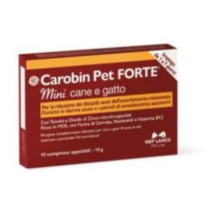V CAROBIN PET FORTE MINI 15CPR