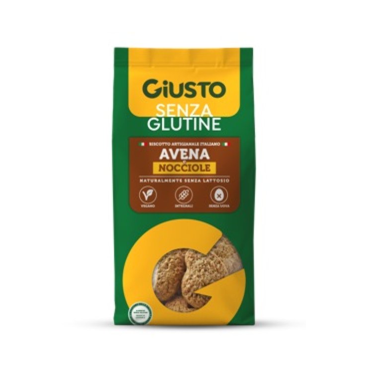 GIUSTO S G BISCOTTI AVENA NOCC
