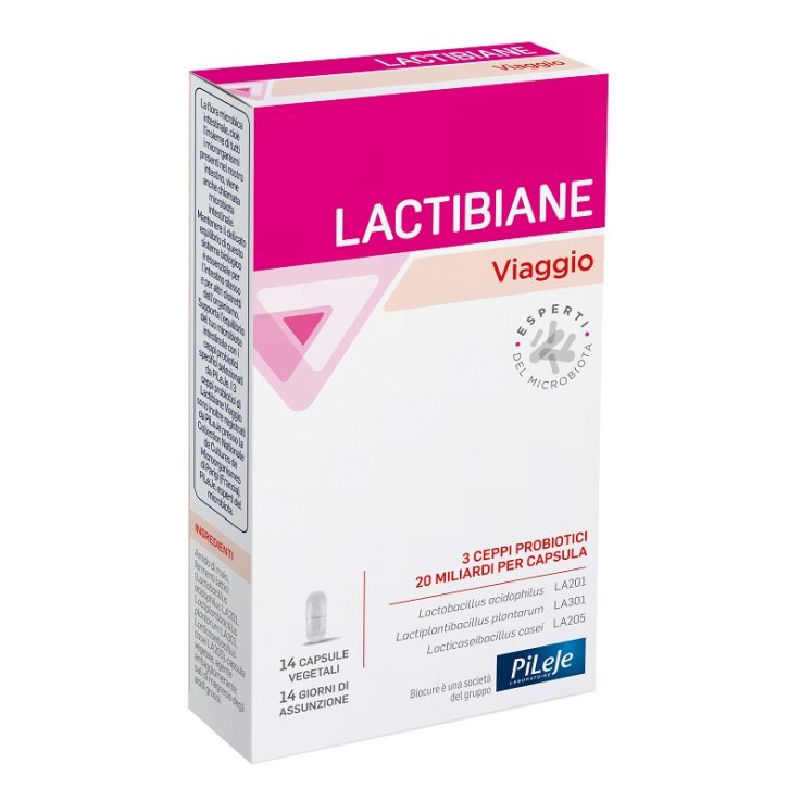 LACTIBIANE VIAGGIO VEGET 14CPS