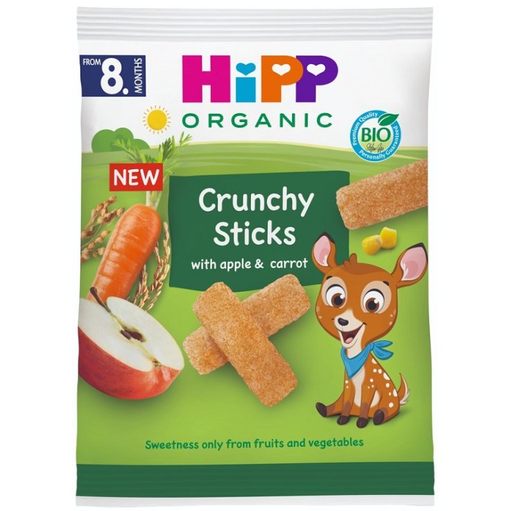HIPP CRUNCHY STICKS MELA CAR 30G