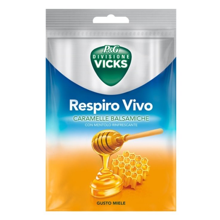VICKS RESPIRO VIVO CARAM MIELE