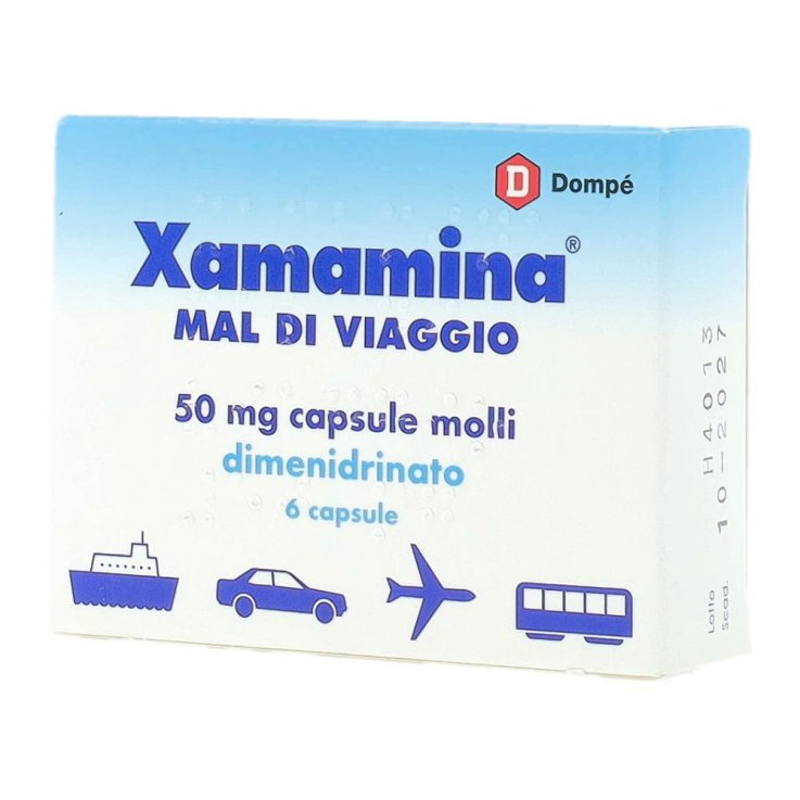 XAMAMINA MAL DI VIAG*6CPS 50MG