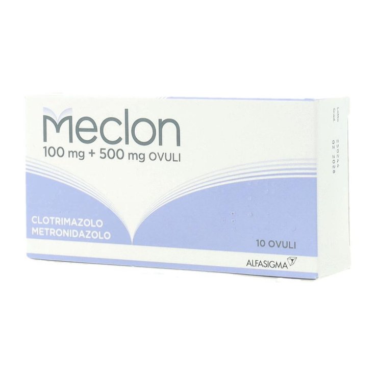 MECLON*10 OVULI VAG 100+500MG