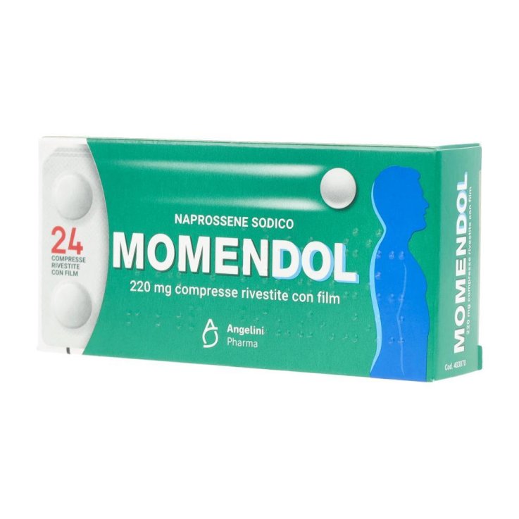 MOMENDOL*24CPR RIV 220MG