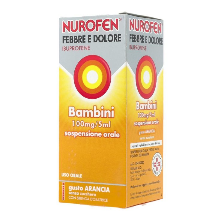 NUROFEN FEBBRE D*BB100MG/5ML A