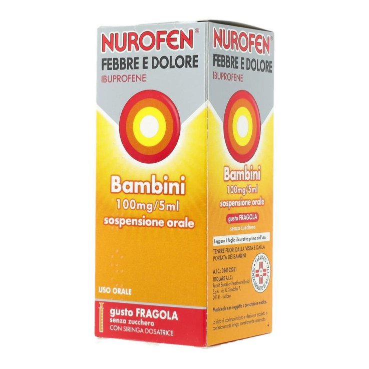 NUROFEN FEBBRE D*BB100MG/5ML F