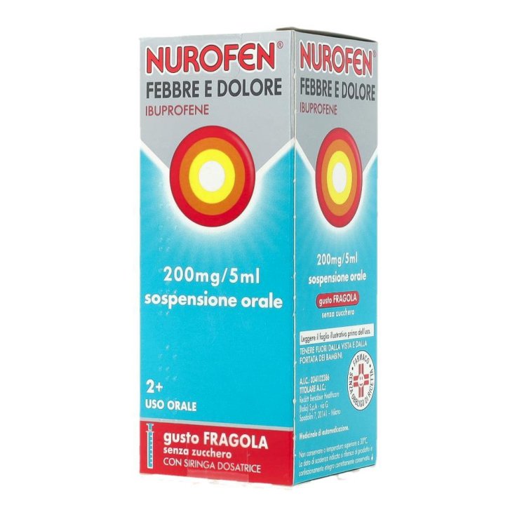 NUROFEN FEBBRE D*200MG/5ML FRA