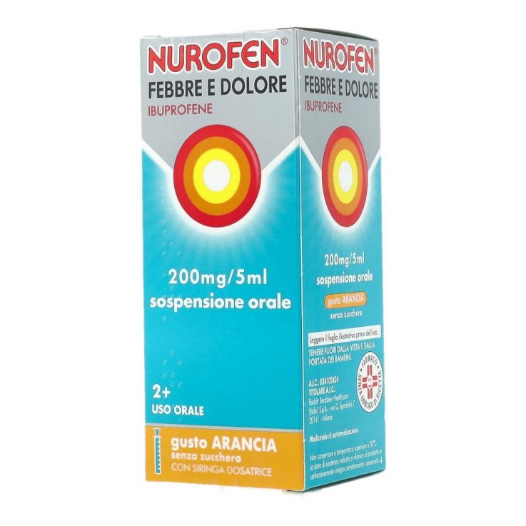 NUROFEN FEBBRE D*200MG/5ML ARA