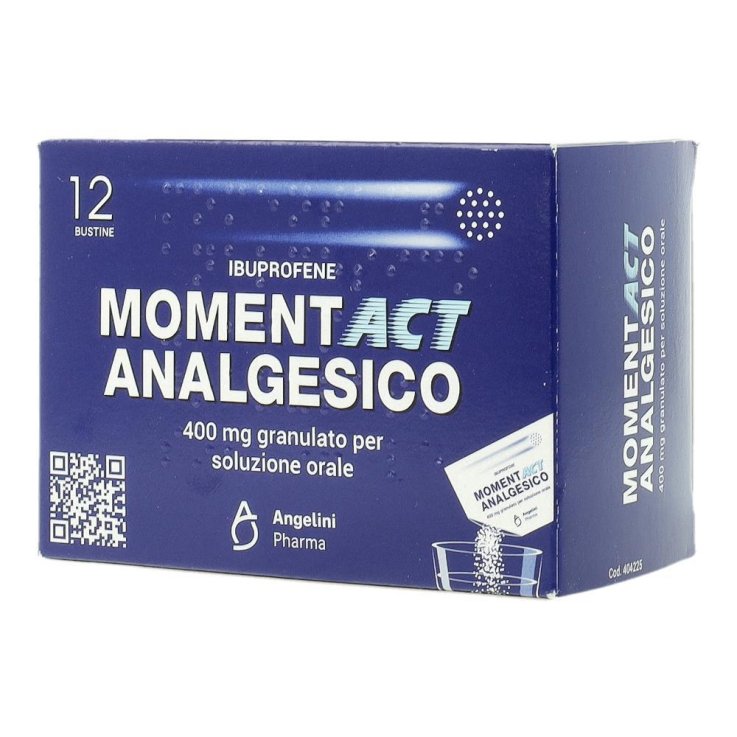 MOMENTACT ANALGESICO*12BUST