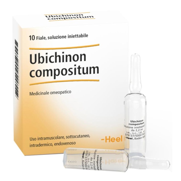 UBICHINON COMP 10F 2,2ML HEEL