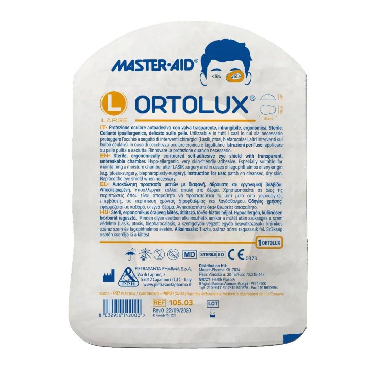 ORTOLUX CER TRASP C/VALVA L 1P