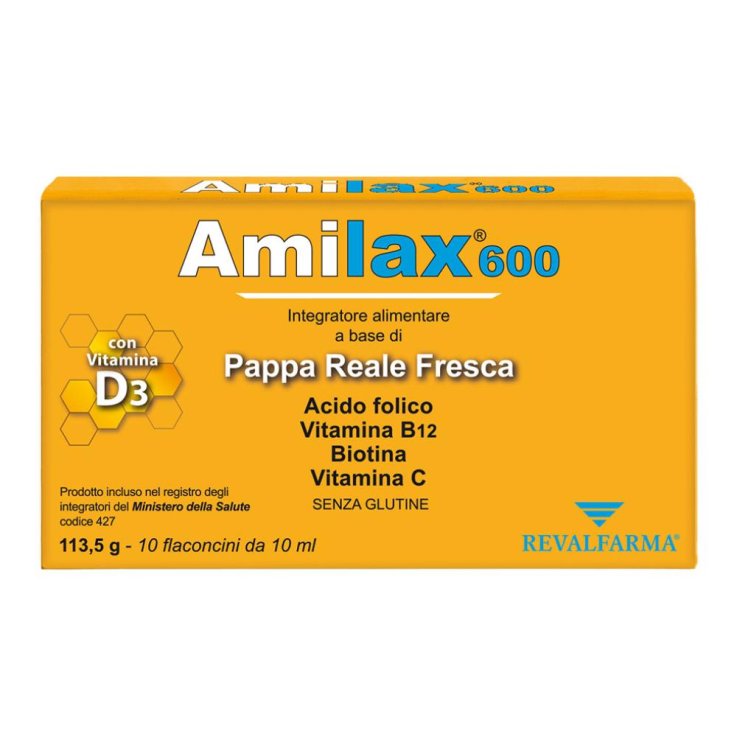 AMILAX 600 10FL 10ML