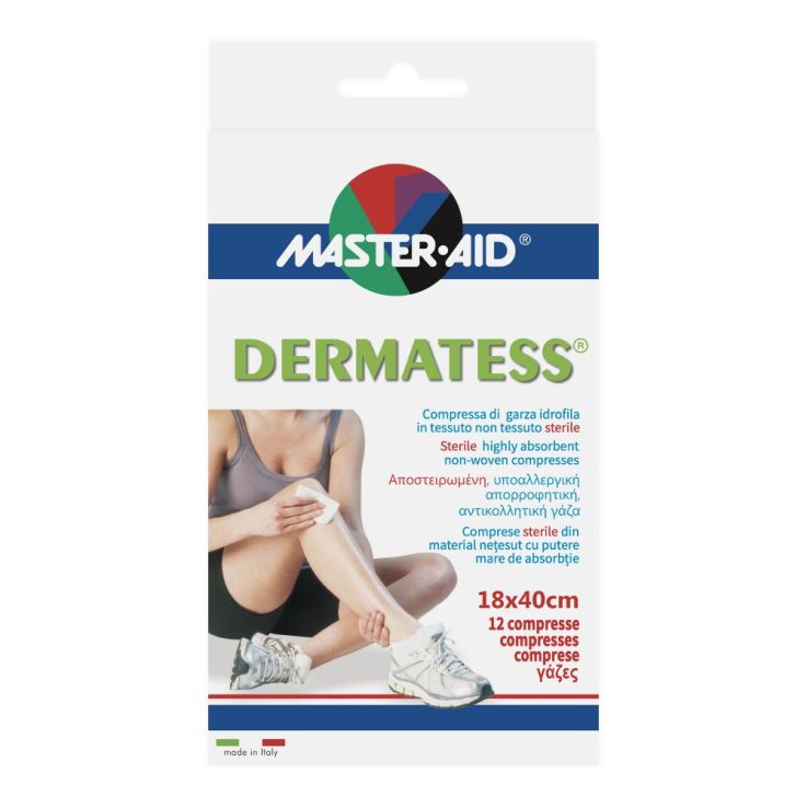 DERMATESS GARZA TNT 18X40 12PZ