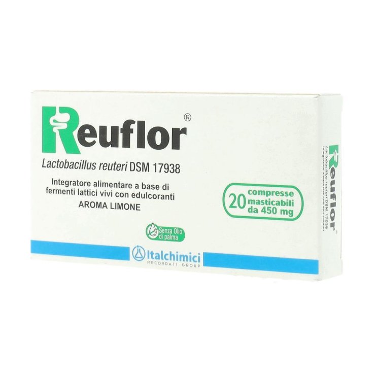 Reuflor Fermenti Lattici 20 Compresse Masticabili