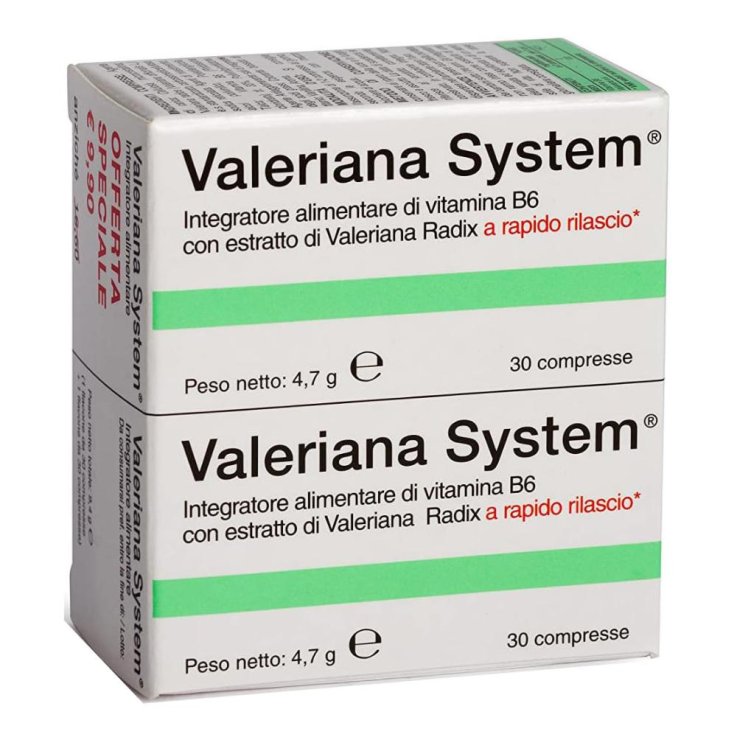 VALERIANA SYSTEM 30CPR+30CPR