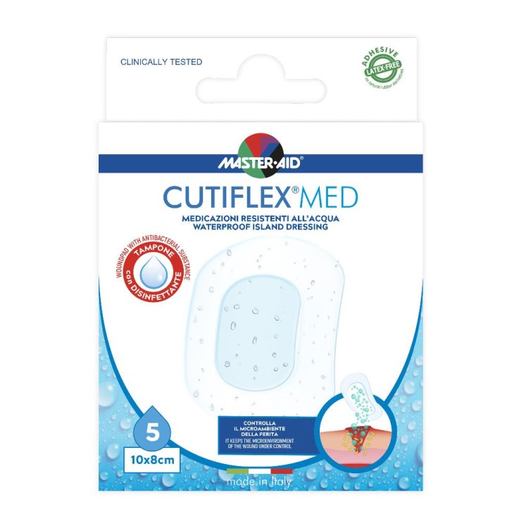 M-AID CUTIFLEXMED 10X8CM 5PZ