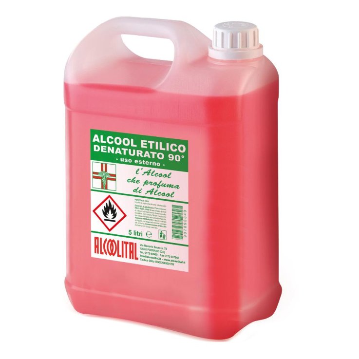 ALCOOL ET.DENAT. 90%   5LT ALCOO